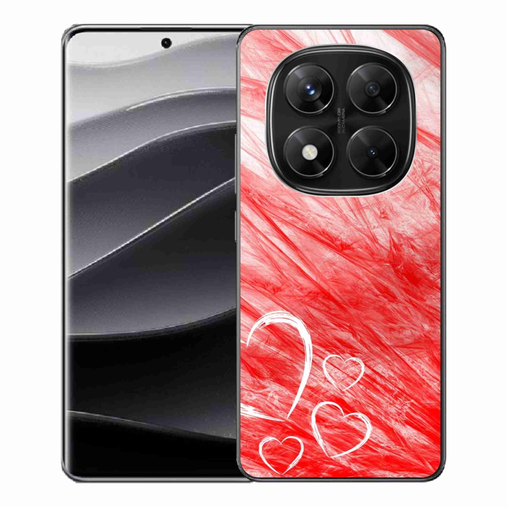 Gél borítás mmCase a Xiaomi Redmi Note 14 Pro 5G/Poco X7 5G számára - szív