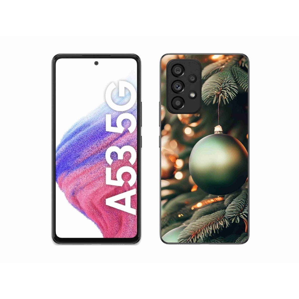 Gél borítás mmCase Samsung Galaxy A53 5G - karácsonyi dekorációk 1