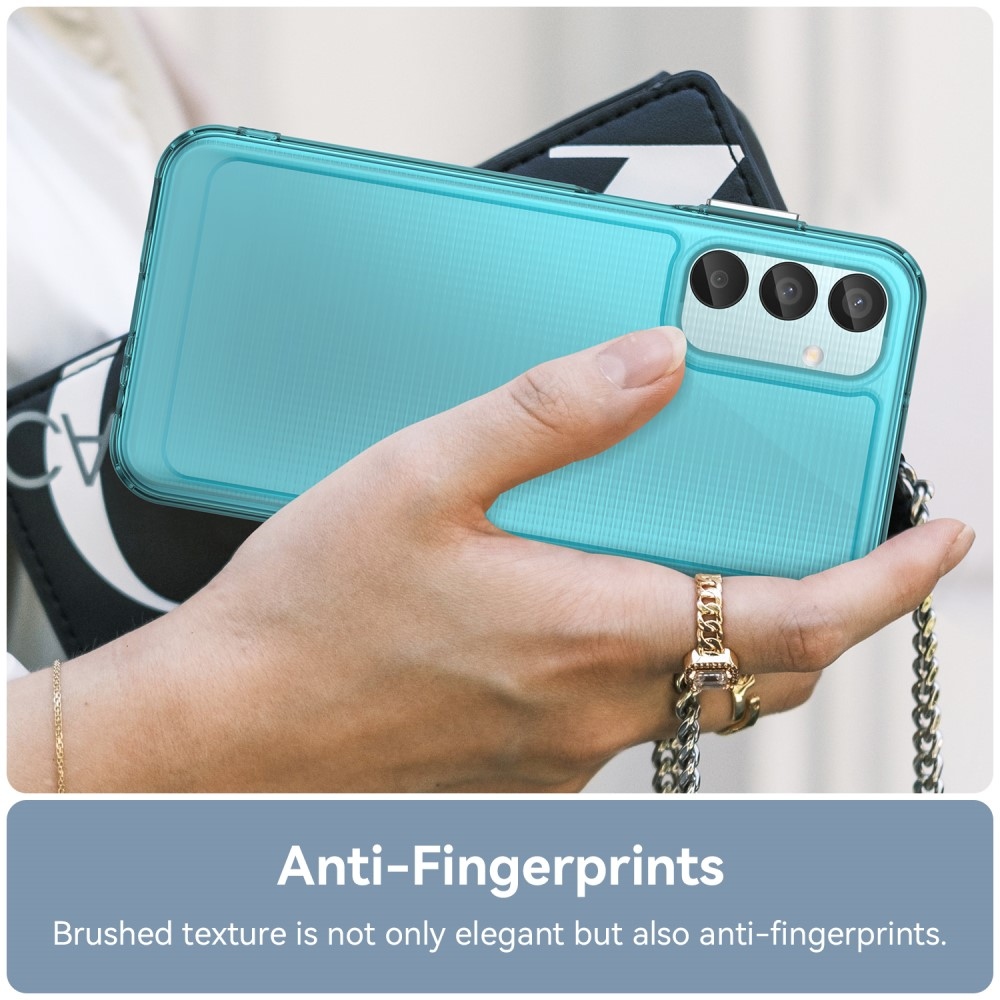 Candy zselés tok Samsung Galaxy M15 5G - világoskék színben