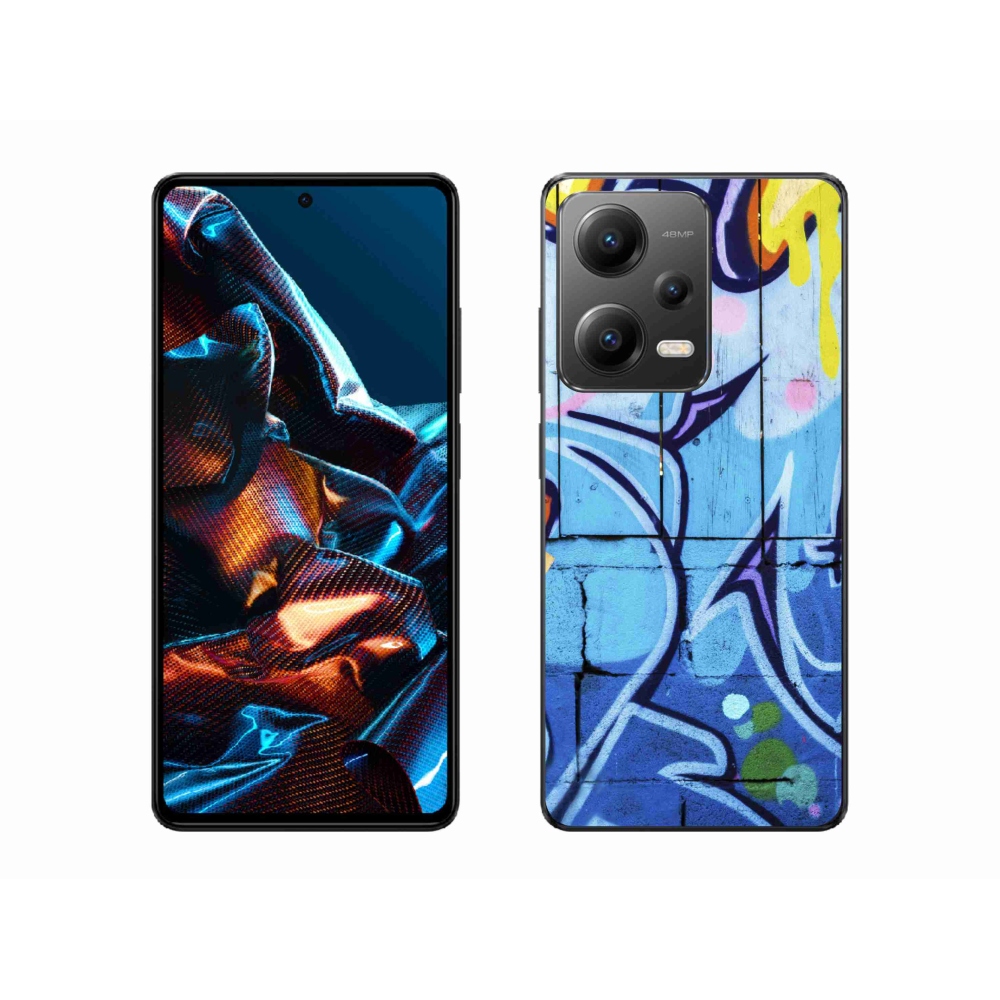 Gél borítás mmCase a Xiaomi Redmi Note 12 Pro 5G számára - graffiti
