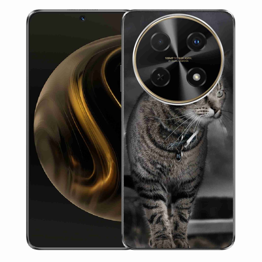 Gél borítás mmCase a Huawei Nova 12i készülékhez - macska