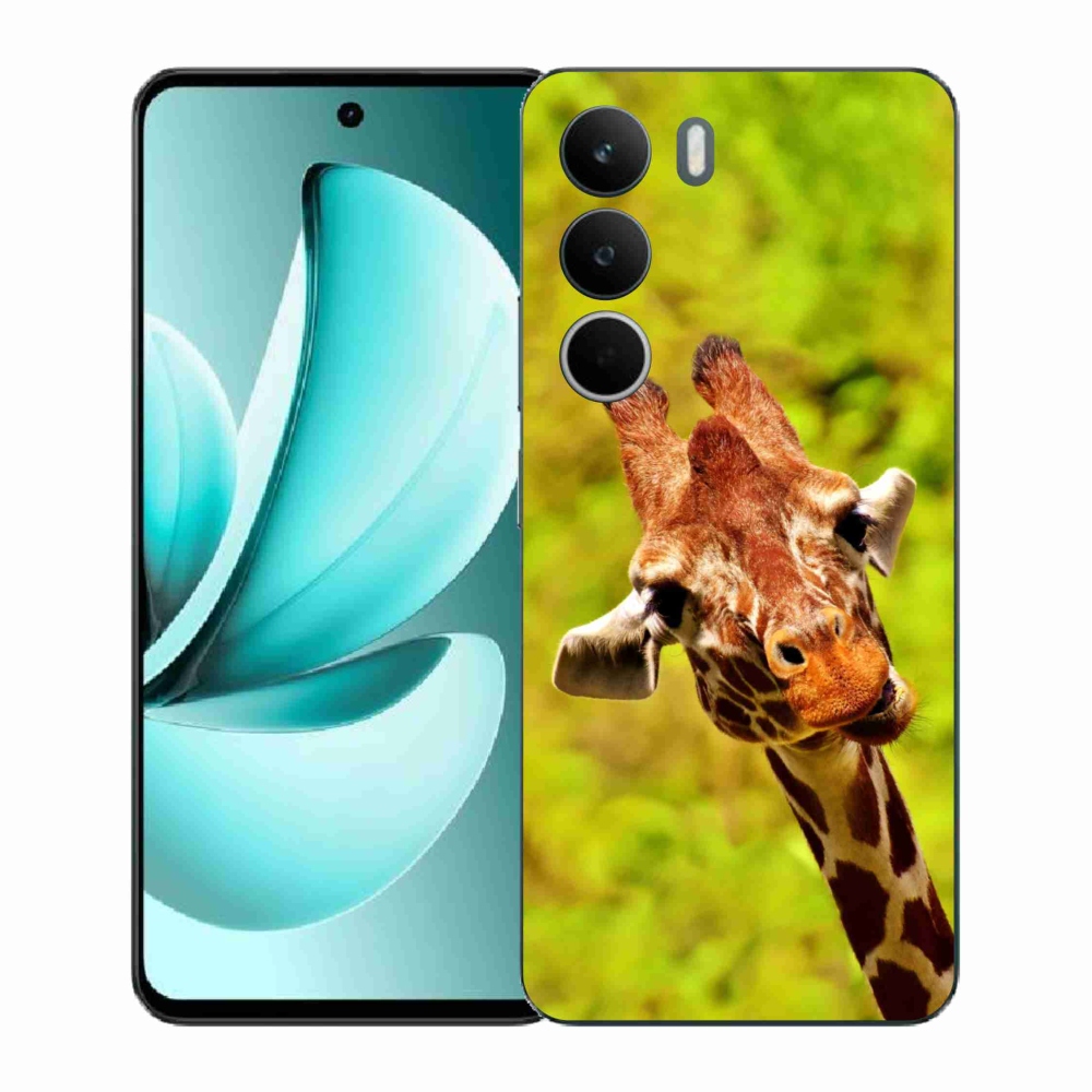 Gél borító mmCase a Realme C71 készülékhez - zsiráf