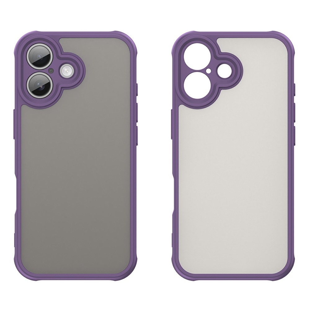 Fix hátlapú zselés tok iPhone 17 készülékhez - lila