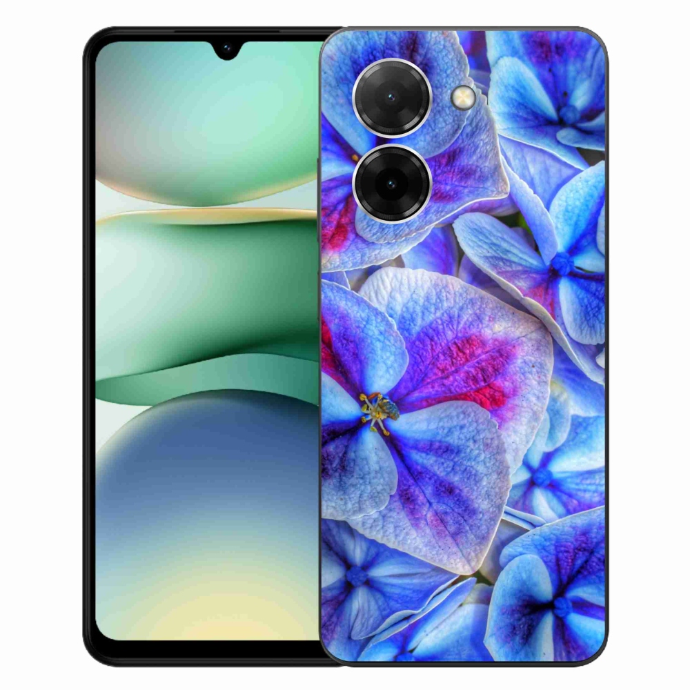 Gél borító mmCase a Xiaomi Redmi A5 (171.7x77.8x8.3mm) - kék virágok 1