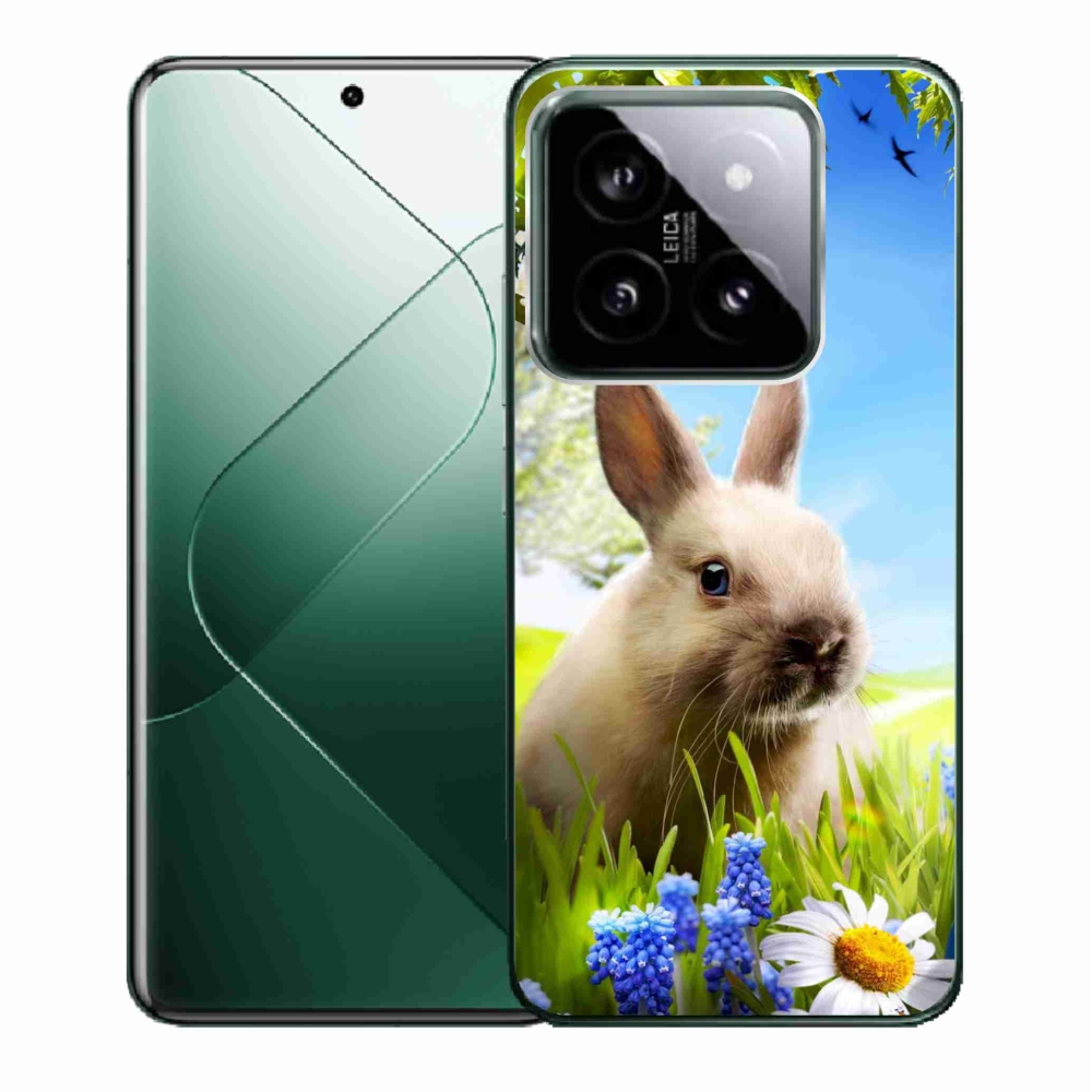 Gél borítás mmCase a Xiaomi 14 - nyuszi számára