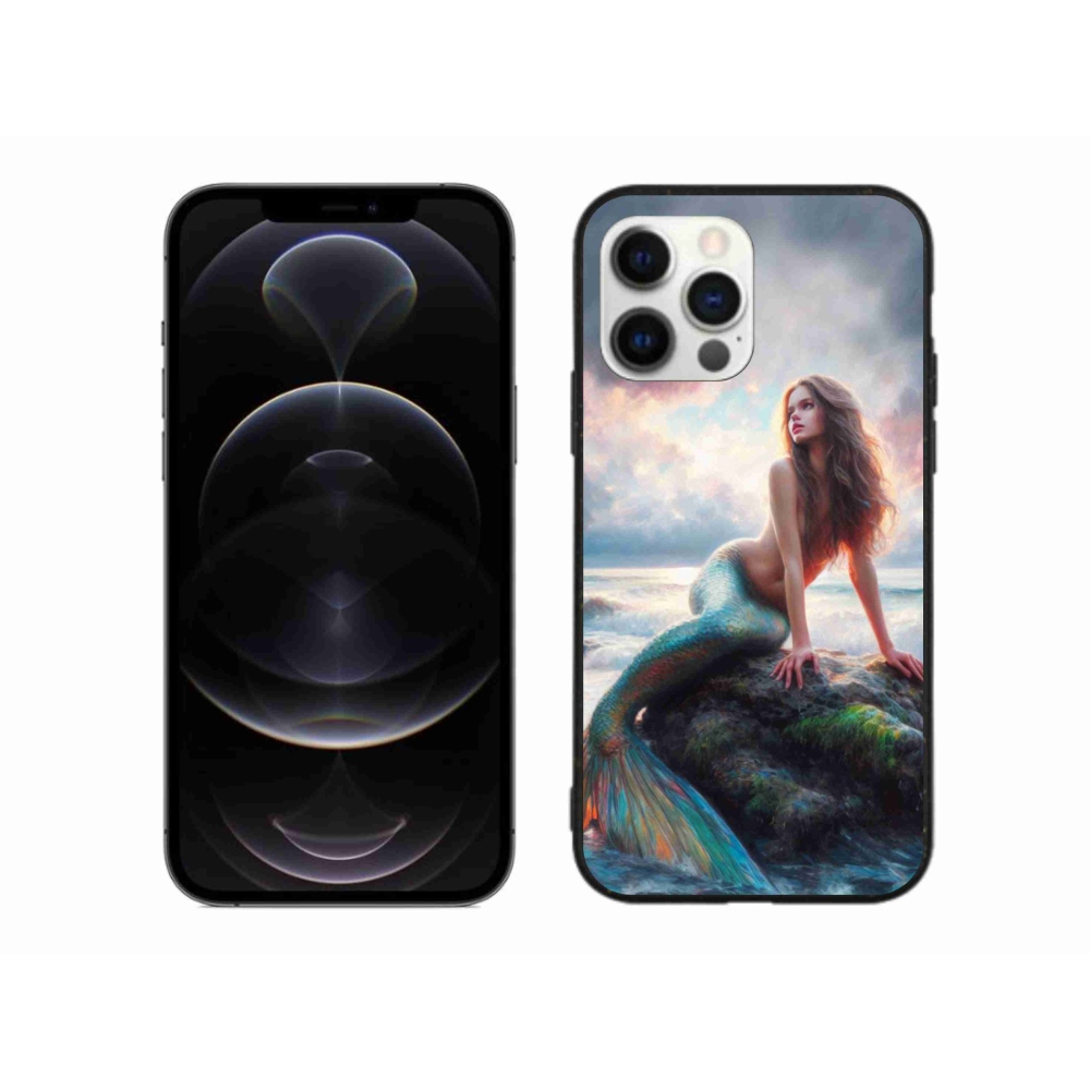 Zselés borítás mmCase iPhone 12 Pro Max készülékhez - sellő