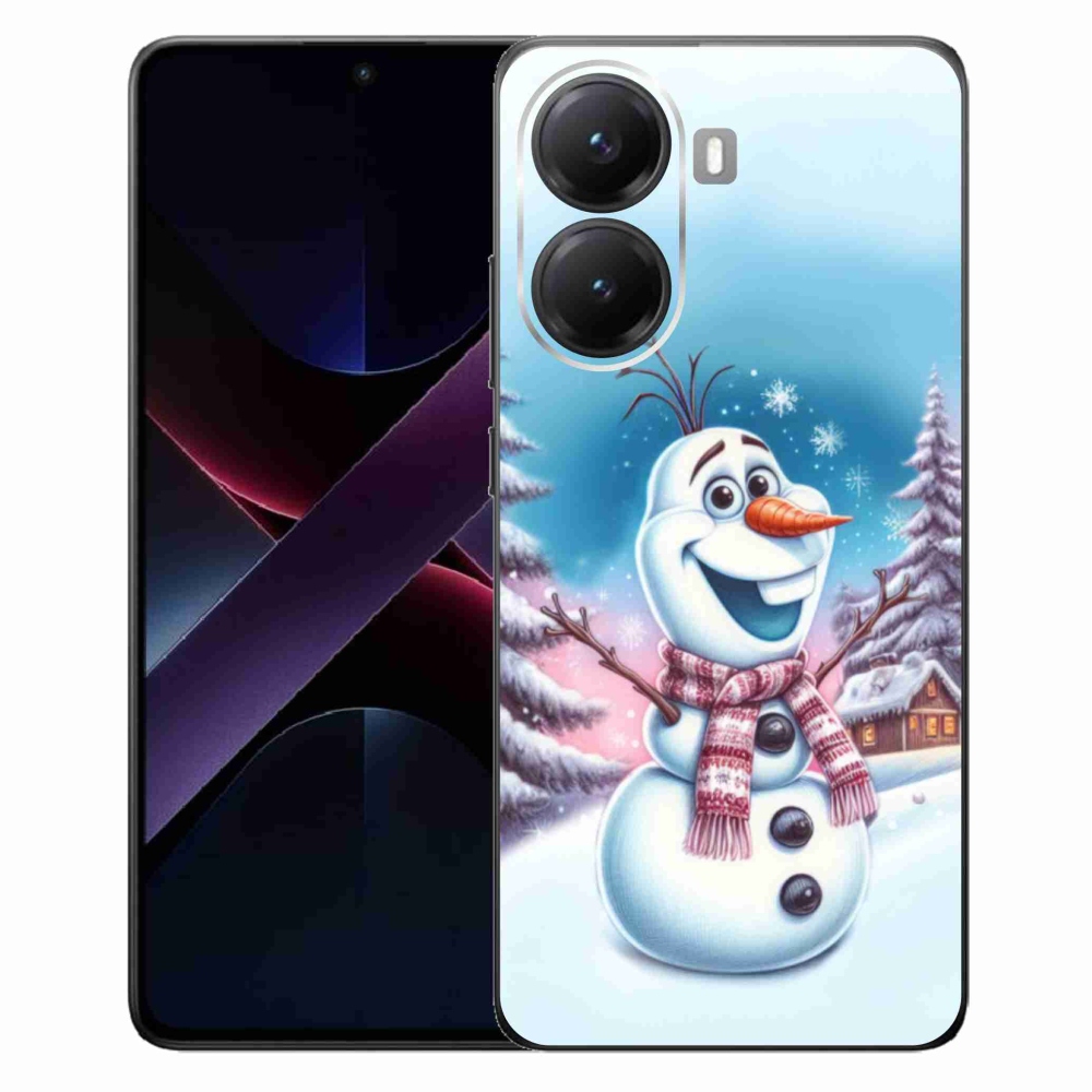 Gél borítás mmCase a Xiaomi Poco X7 Pro 5G számára - ice kingdom