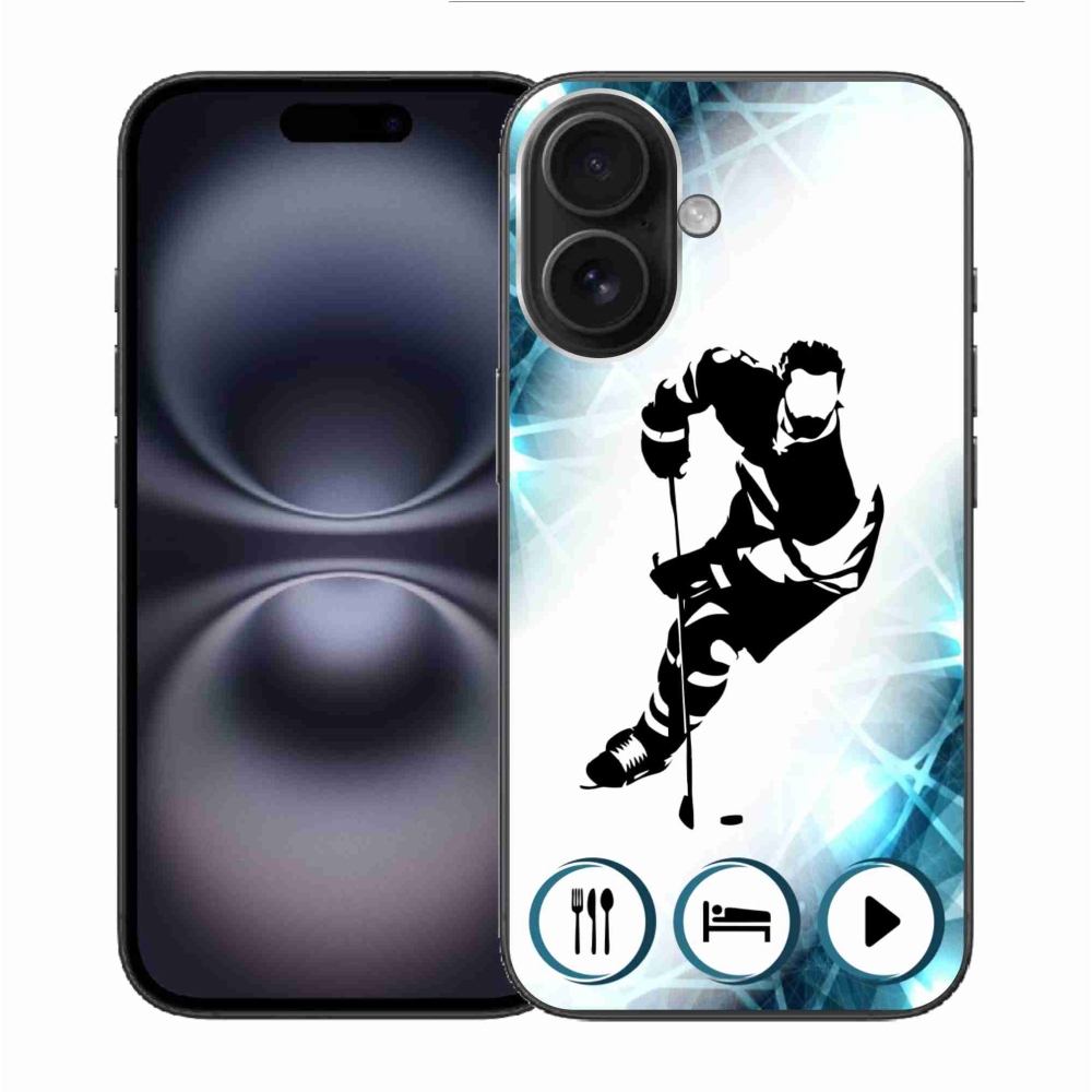 Zselés borítás mmCase iPhone 16-hoz - hoki 1