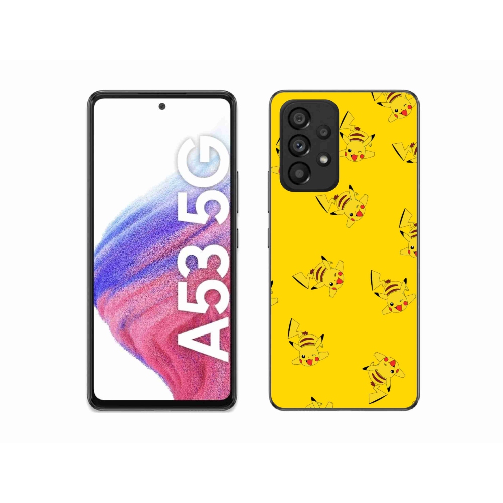 Gél védőhuzat mmCase Samsung Galaxy A53 5G - pikachu
