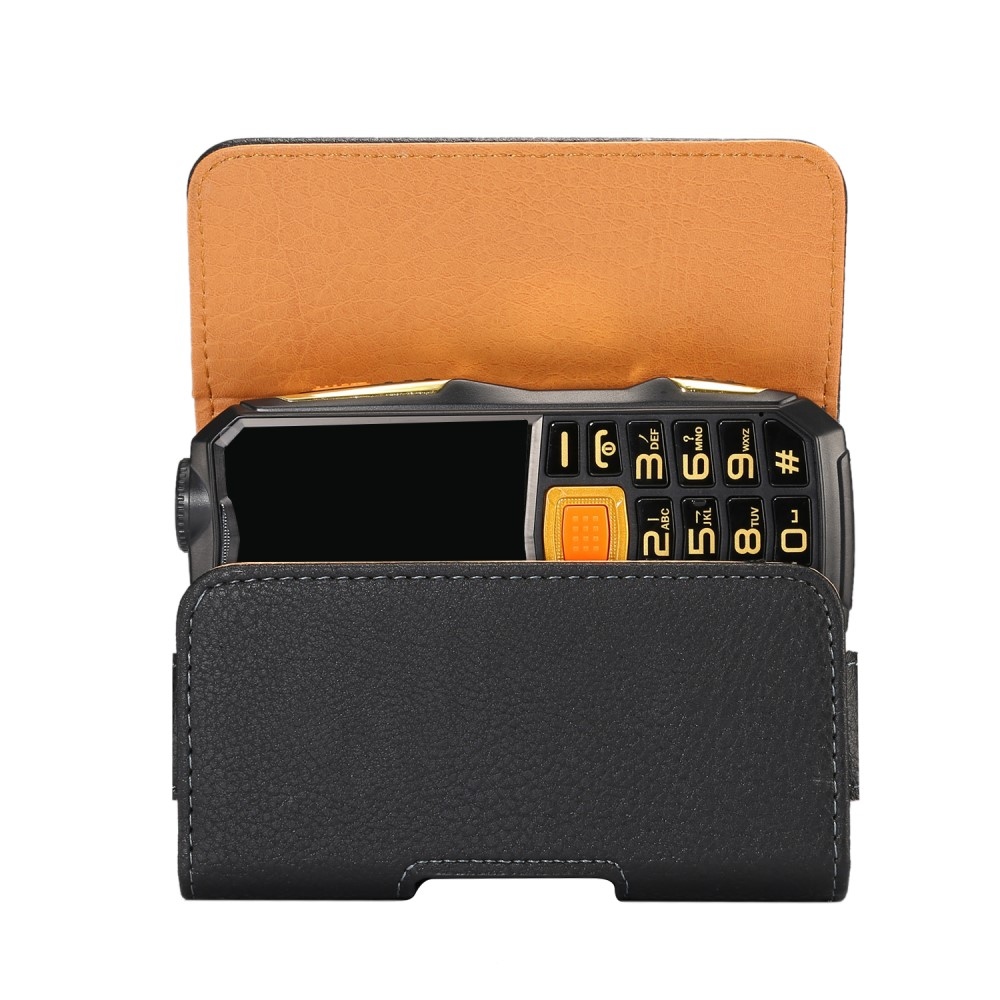 Lychee univerzális övtáska 135 x 74 x 30 mm - fekete