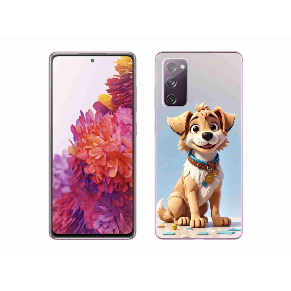 Gél védőhuzat mmCase Samsung Galaxy S20 FE - rajzfilm kiskutya