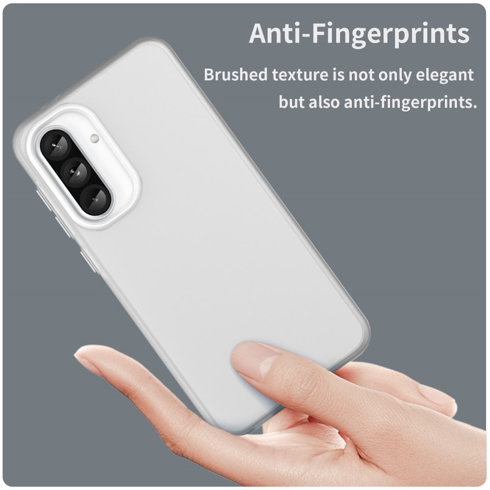 Candys matt zselés tok Samsung Galaxy A36 5G/A56 5G - fehér