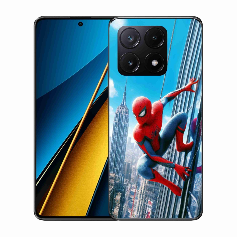 Gél borítás mmCase a Xiaomi Poco X6 Pro 5G számára - spiderman