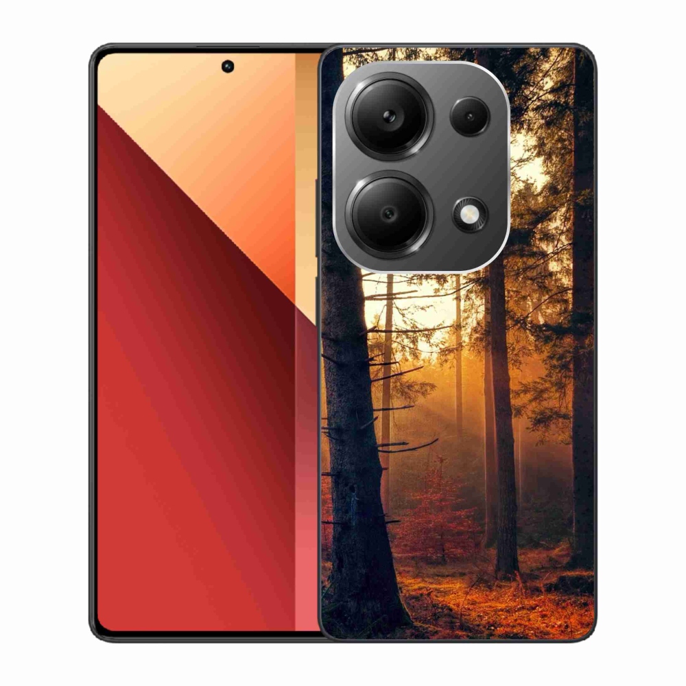 Gél tok mmCase a Xiaomi Redmi Note 13 Pro 4G/Poco M6 Pro - erdőhöz