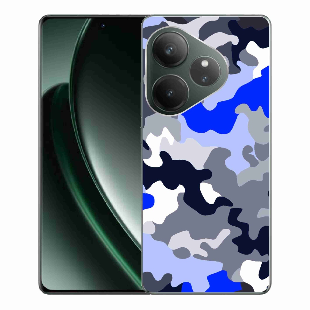 Gél borítás mmCase a Realme GT 6 5G/GT 6T 5G számára - álcázó mintázat 8