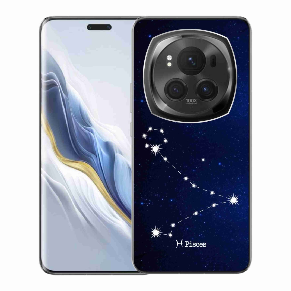 Gél borítás mmCase a Honor Magic 6 Pro 5G számára - csillagkép Halak