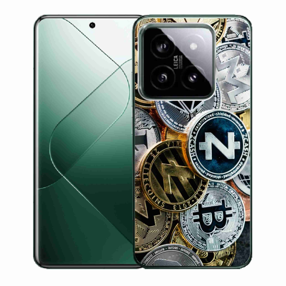 Gél borító mmCase a Xiaomi 14 - kriptovalutákhoz