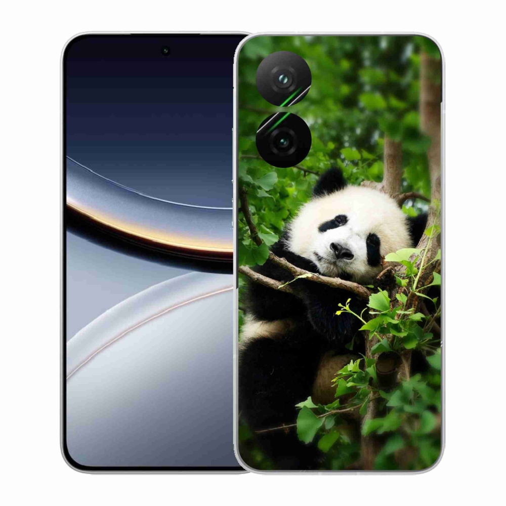 Gél borítás mmCase a Xiaomi Poco F7 5G számára - panda