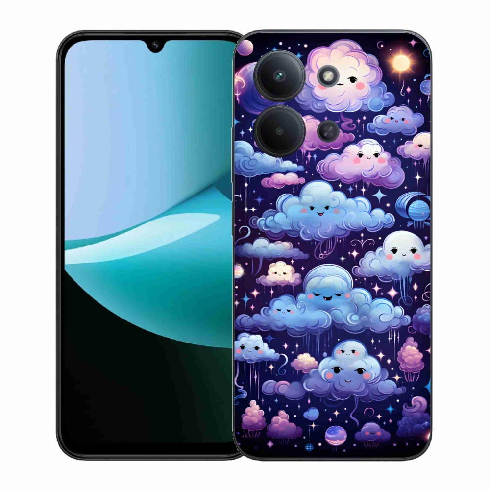 Gél borítás mmCase a Xiaomi Redmi 15C 4G (171mm)/Poco C85 4G (171mm) - felhőkhöz