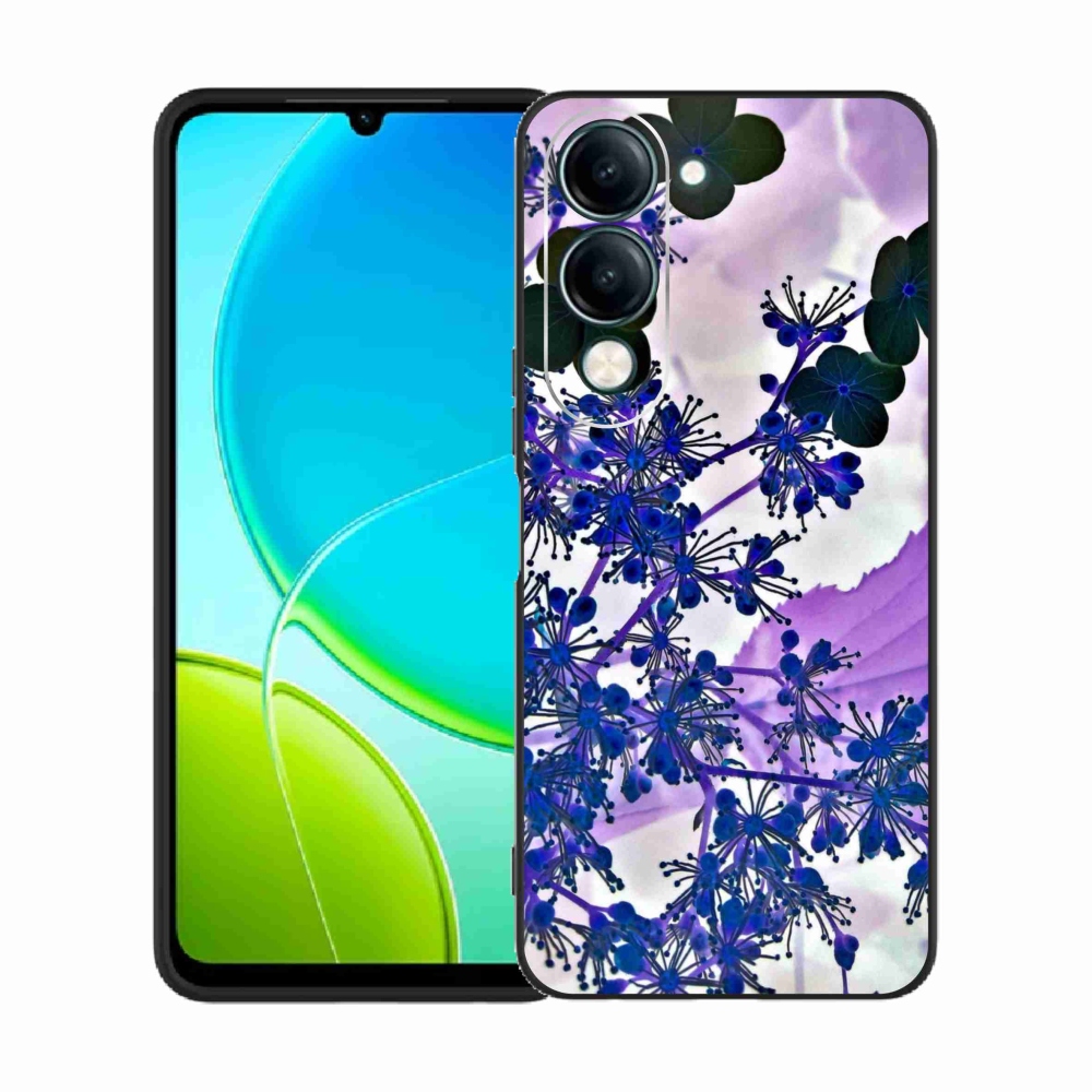 Gél borítás mmCase a Vivo Y29s 5G-hez - hortenzia virág