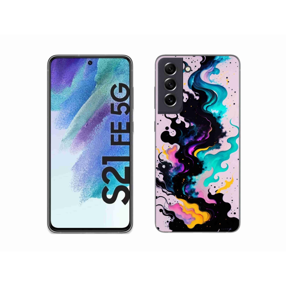 Zselés borítás mmCase Samsung Galaxy S21 FE 5G - absztrakt motívum 4