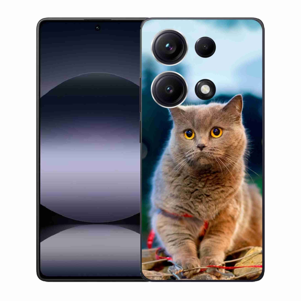 Gél borítás mmCase a Xiaomi Redmi Note 14S-hez - brit kék 2