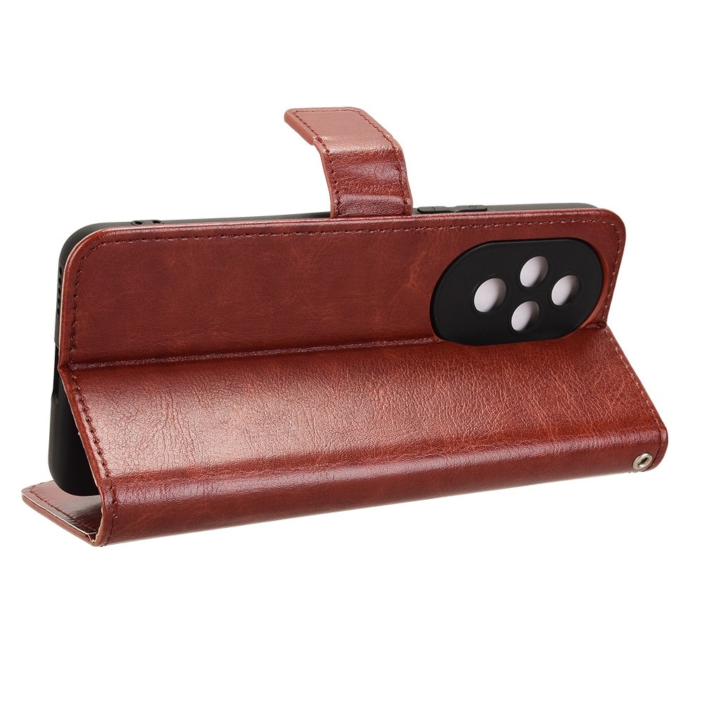 Őrült könyvtáska a Honor 200 5G-hez - barna