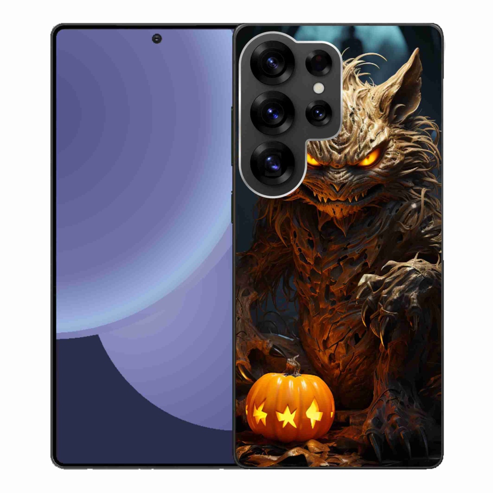 Gél borítás mmCase Samsung Galaxy S25 Ultra készülékhez - Halloween szörnyeteg
