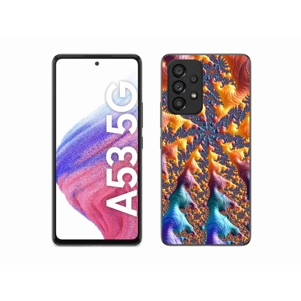 Gél borítás mmCase Samsung Galaxy A53 5G - absztrakt motívum 23