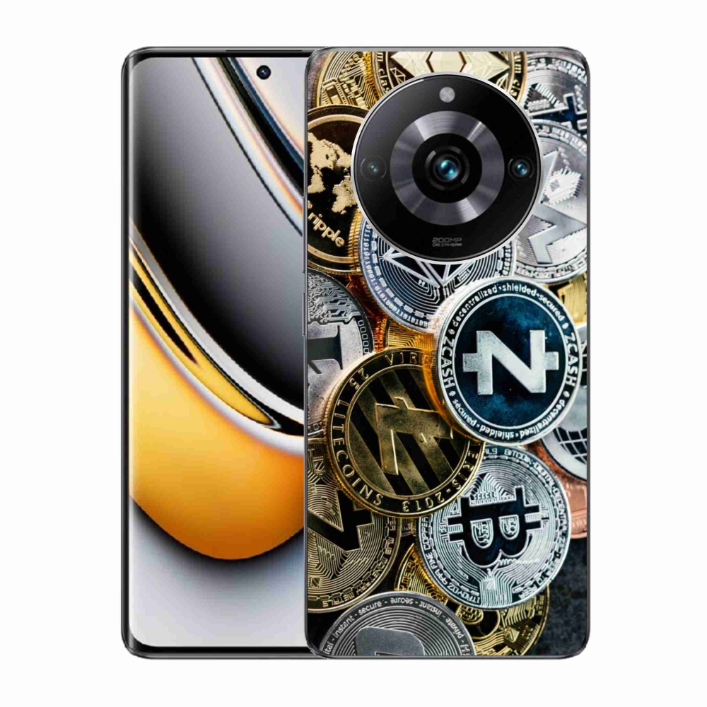 Gél borítás mmCase a Realme 11 Pro/11 Pro+ készülékhez - kriptovaluták