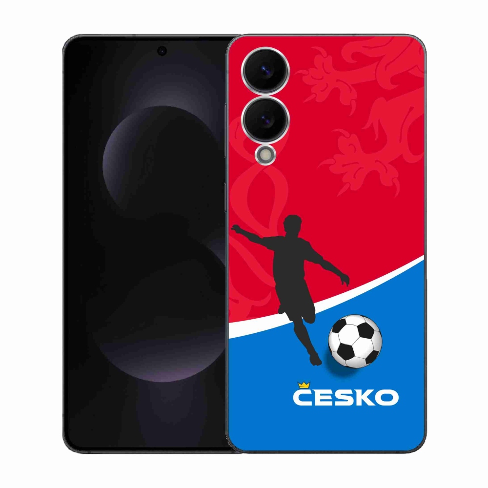 Gél borítás mmCase Samsung Galaxy S25 Edge - futball Csehország