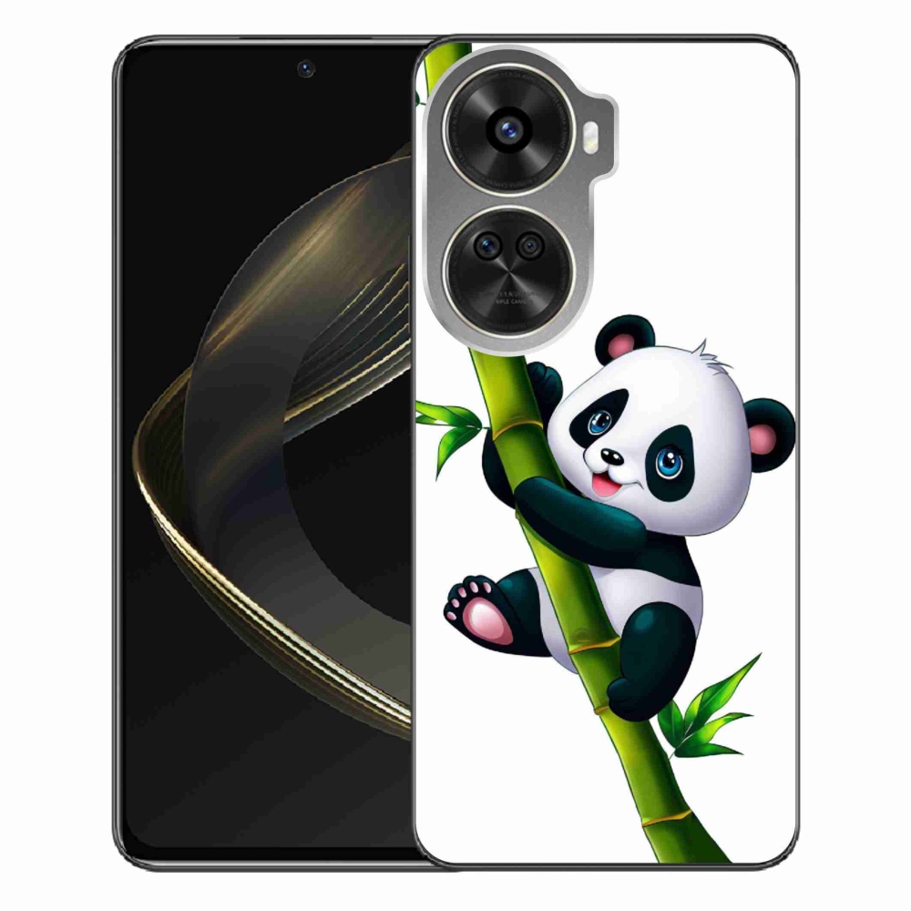 Gél borítás mmCase a Huawei Nova 12 SE-hez - panda a bambuszon