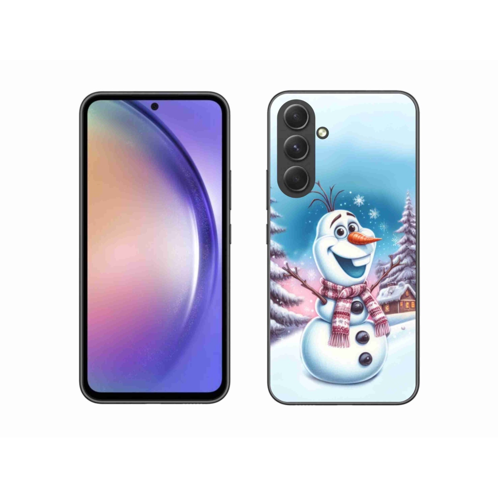 Gél borítás mmCase Samsung Galaxy A54 5G - ice kingdom - jégkirályság
