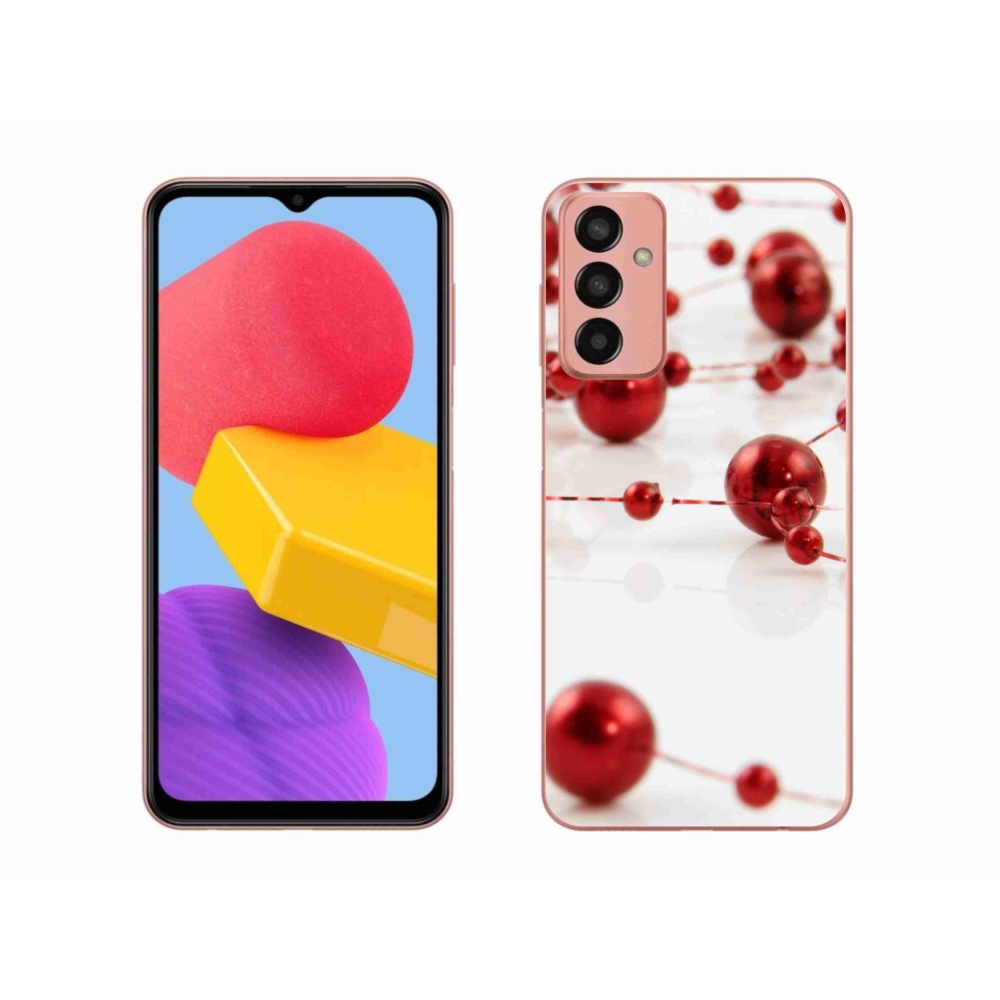 Gél borítás mmCase Samsung Galaxy M13 - karácsonyi lánc