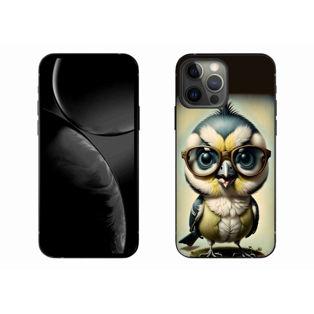 Zselés borítás mmCase iPhone 13 Pro Max készülékhez - kölyök szemüveggel