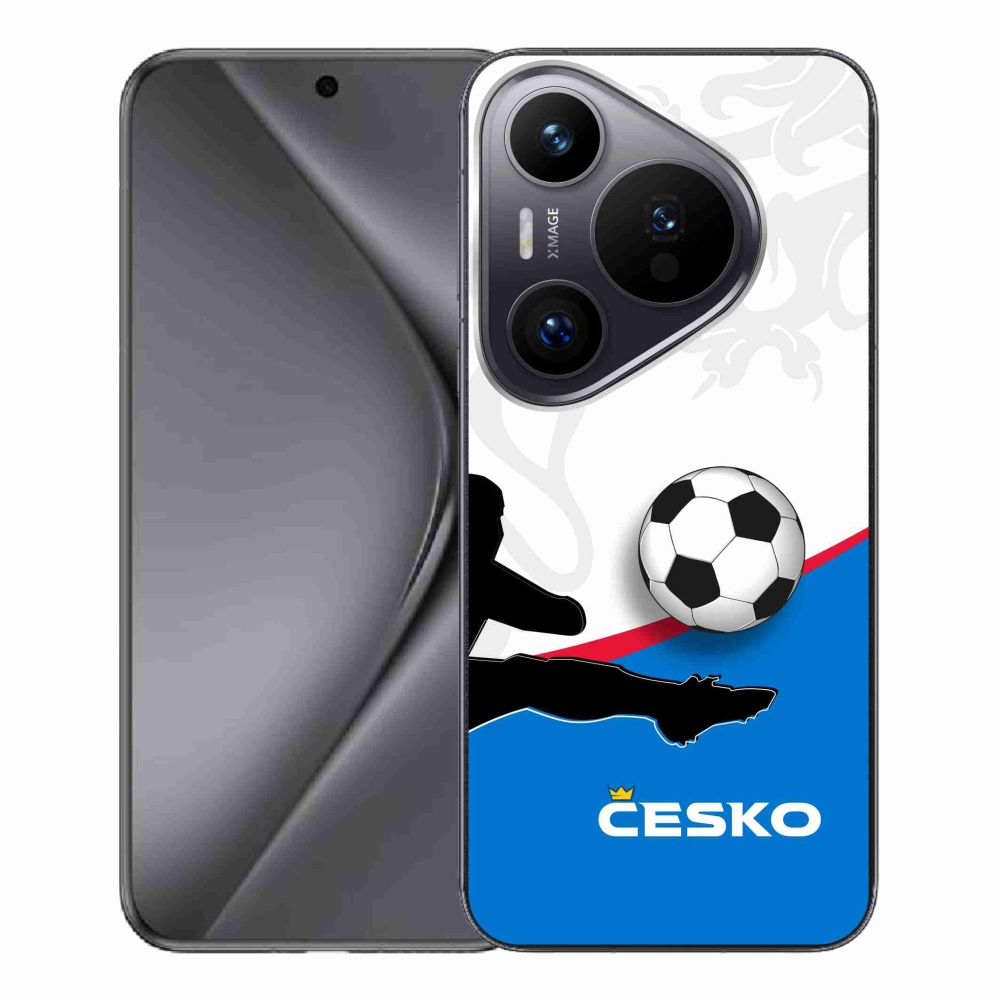 Gél borítás mmCase a Huawei Pura 70 Pro-hoz - futball Csehország 3