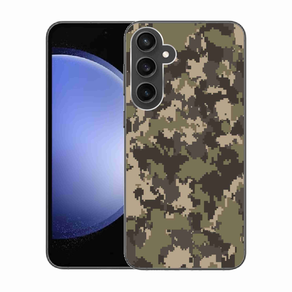 Zselés borítás mmCase Samsung Galaxy S23 FE - terepszínű mintázat 12