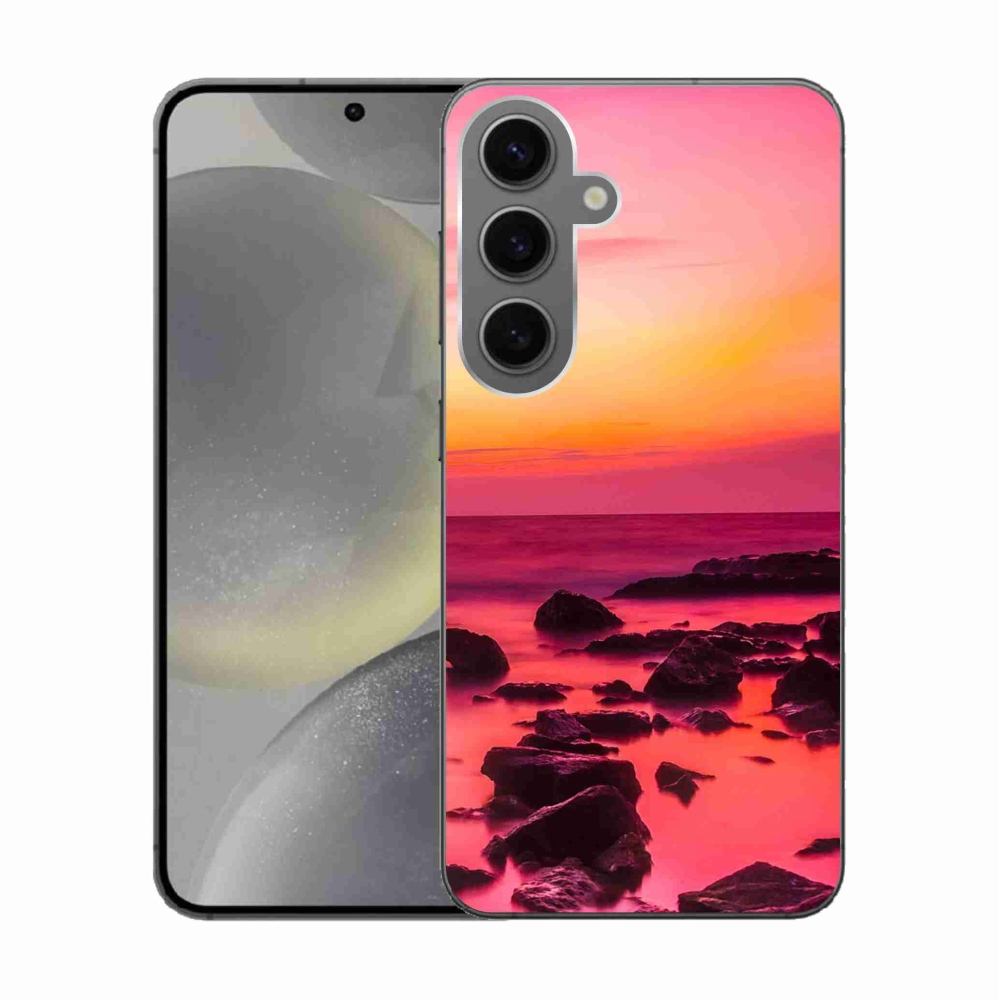 Gél borítás mmCase Samsung Galaxy S24 készülékhez - tenger és ragyogás