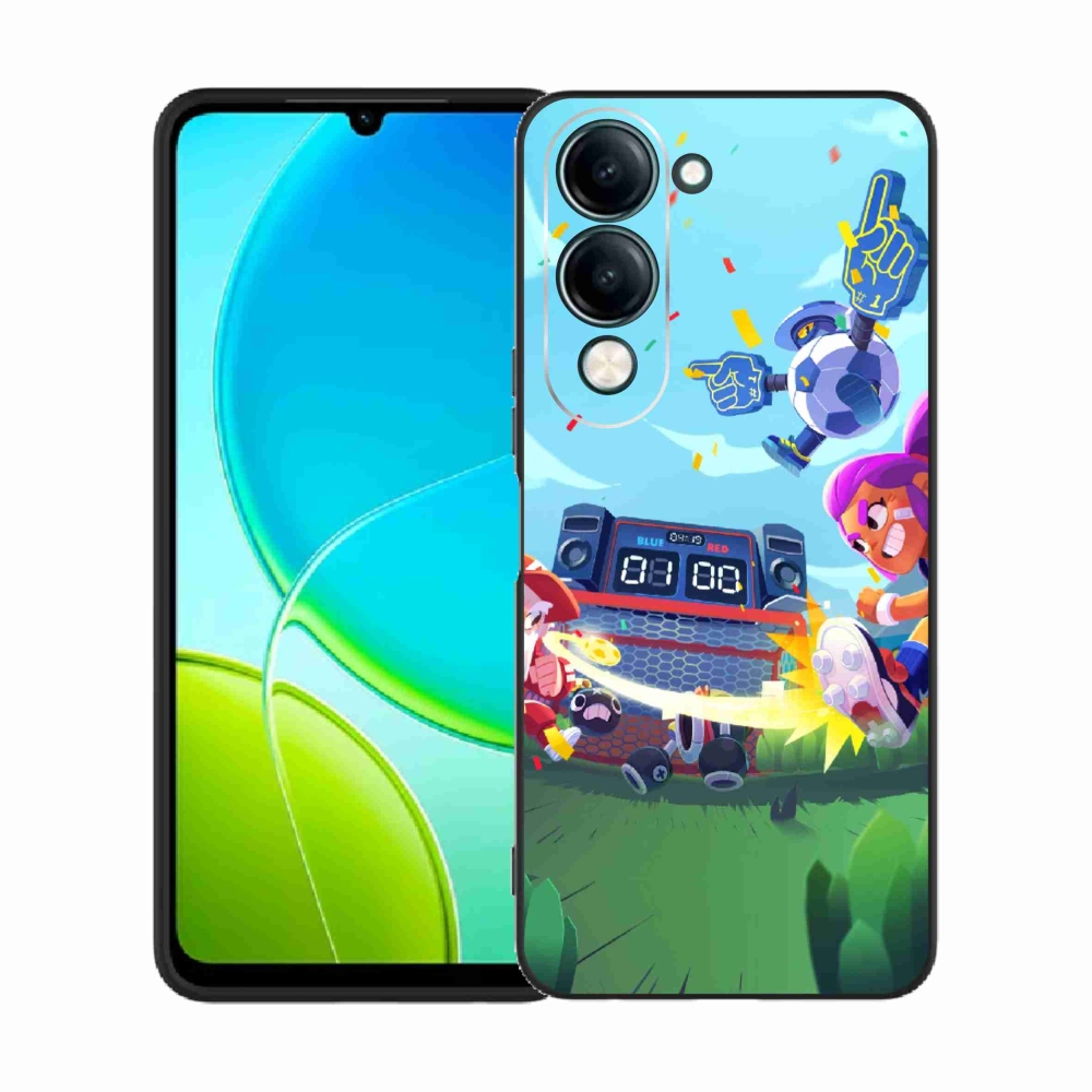 Gél borítás mmCase a Vivo Y29s 5G-hez - verekedés csillagok 1