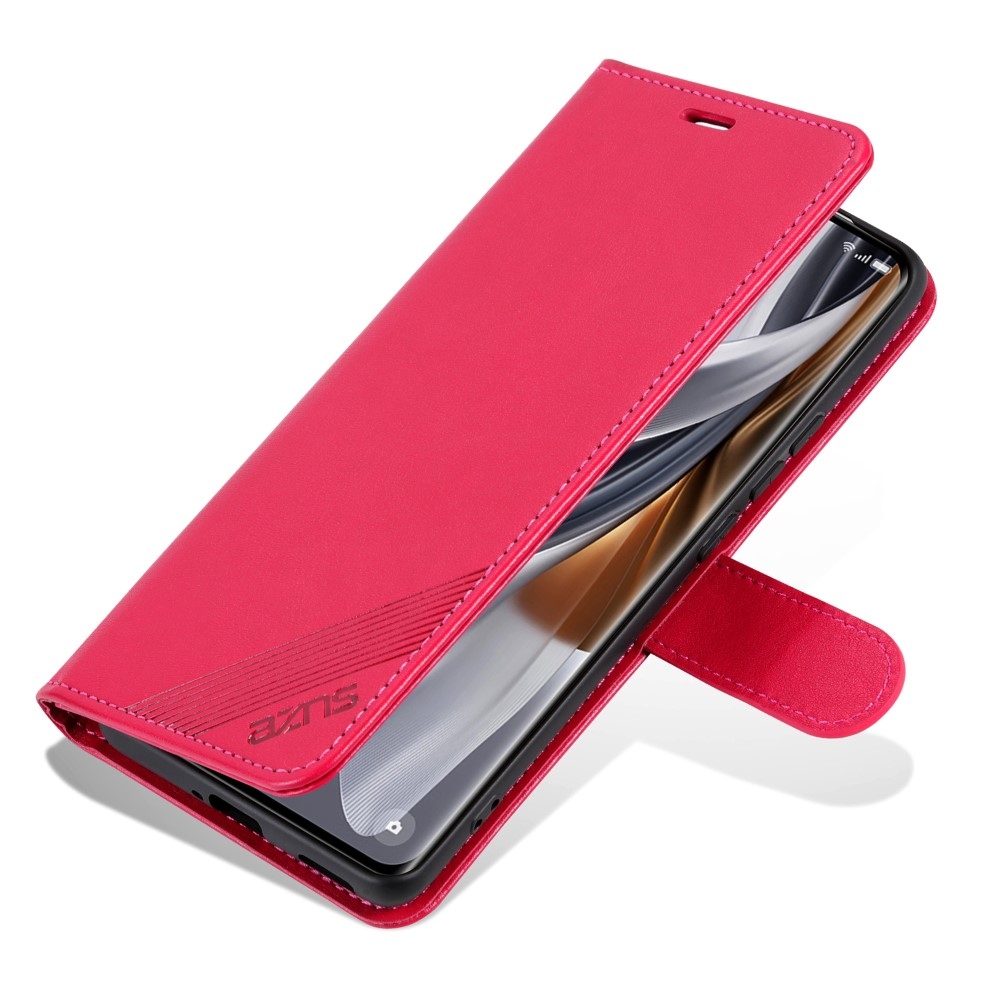 AZNS könyvtáska a Huawei Pura 70 készülékhez - piros színű