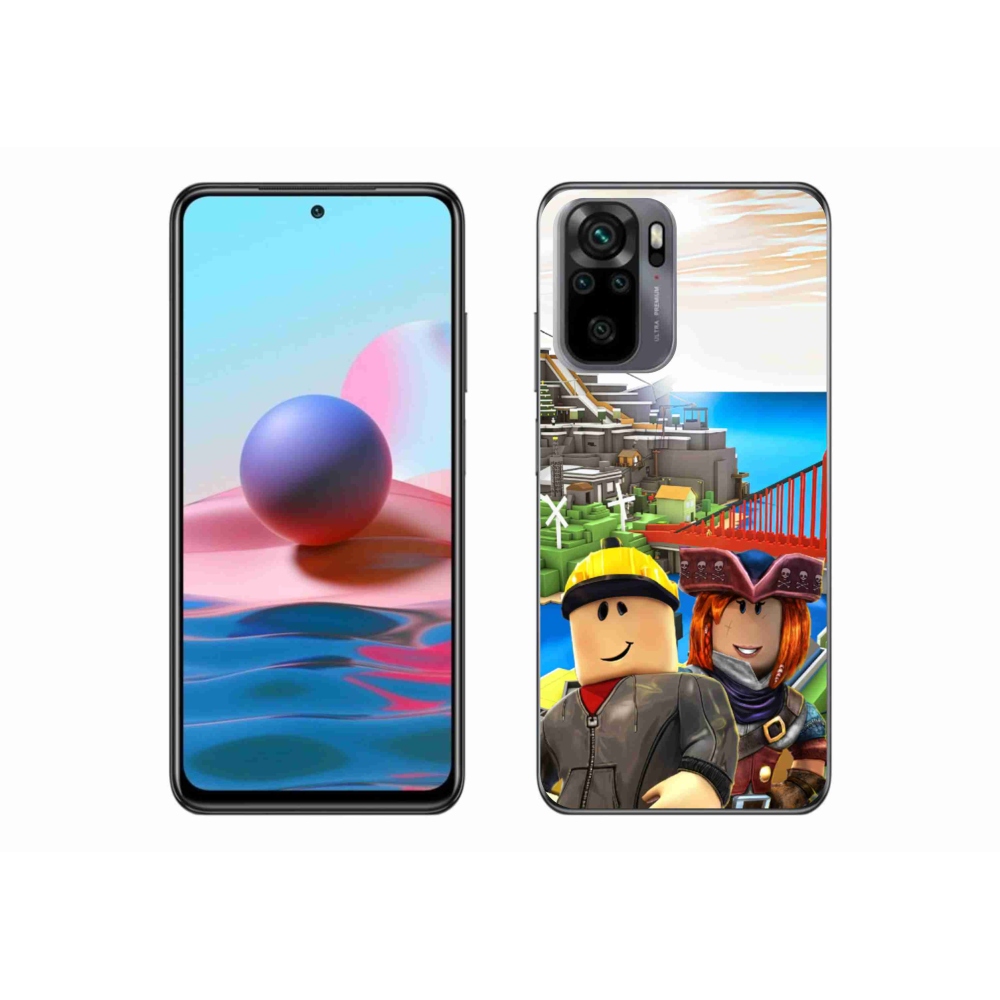 Gél borítás mmCase a Xiaomi Redmi Note 10 4G-hez - roblox 1