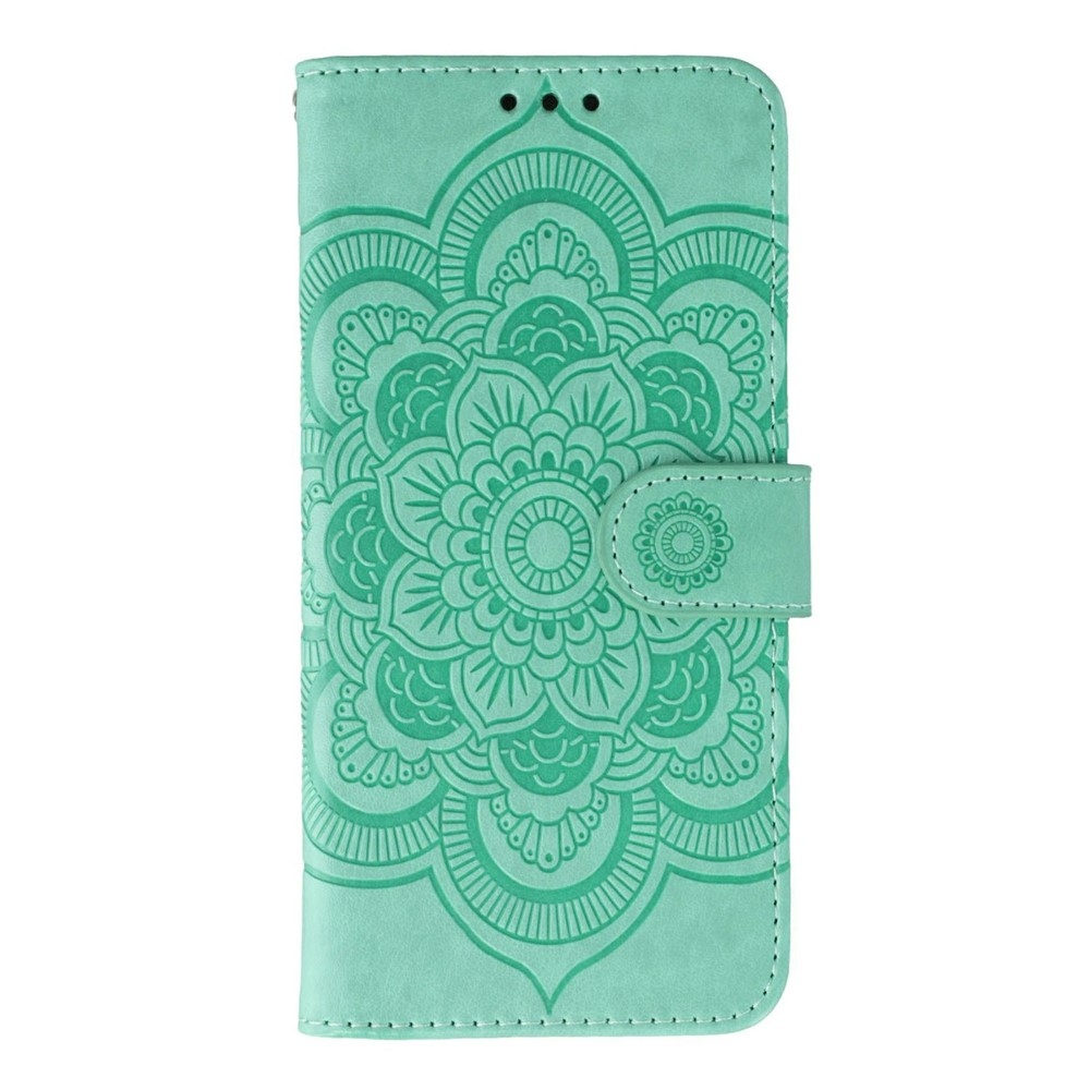 Mandala könyv tok a Xiaomi Redmi 15 5G-hez - teal színű