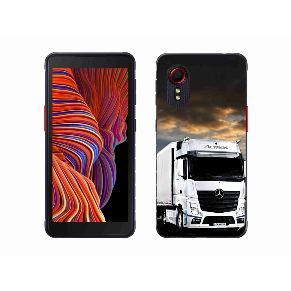 Gél borítás mmCase Samsung Galaxy Xcover 5 - teherautóhoz