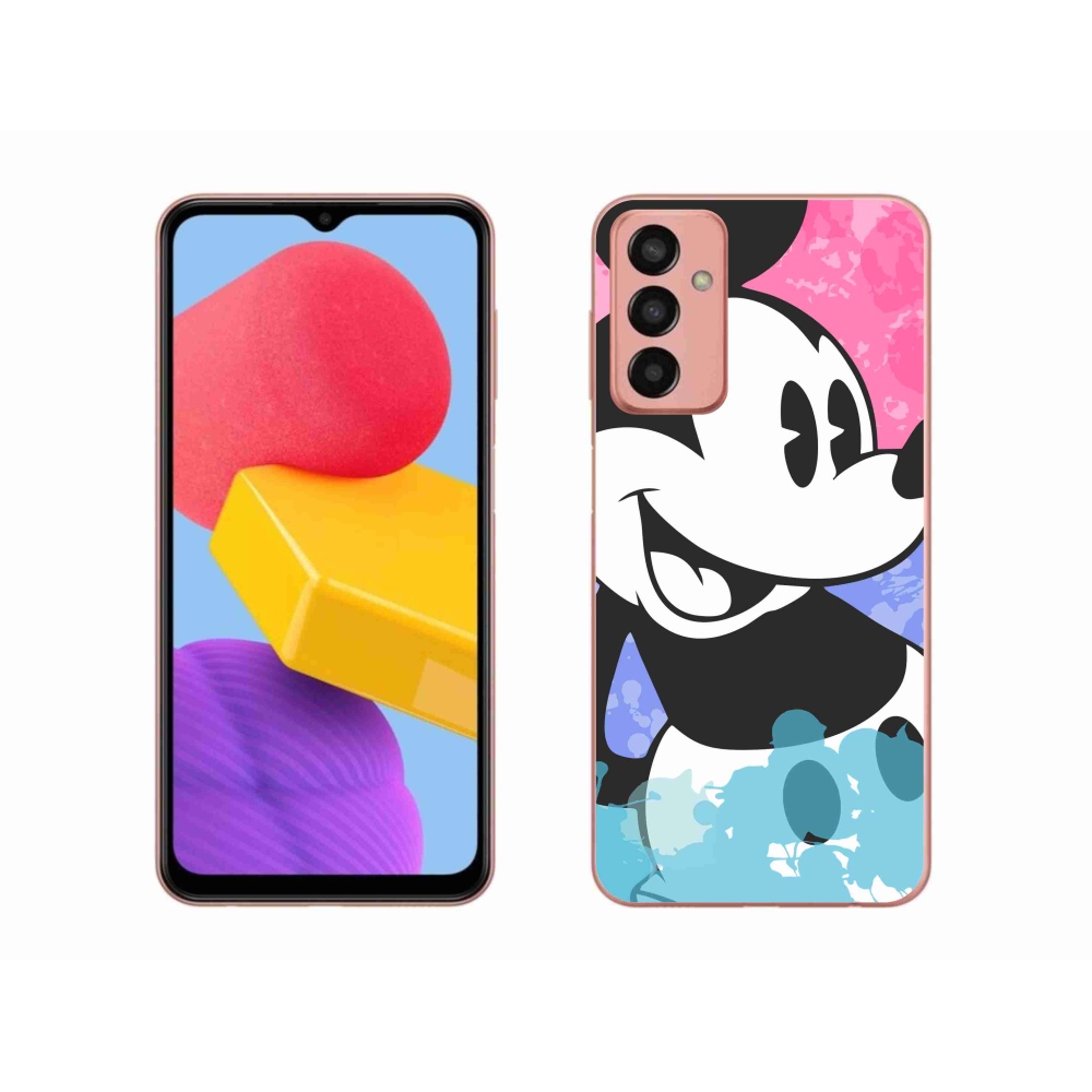 Zselés borítás mmCase Samsung Galaxy M13 készülékhez - mickey egér