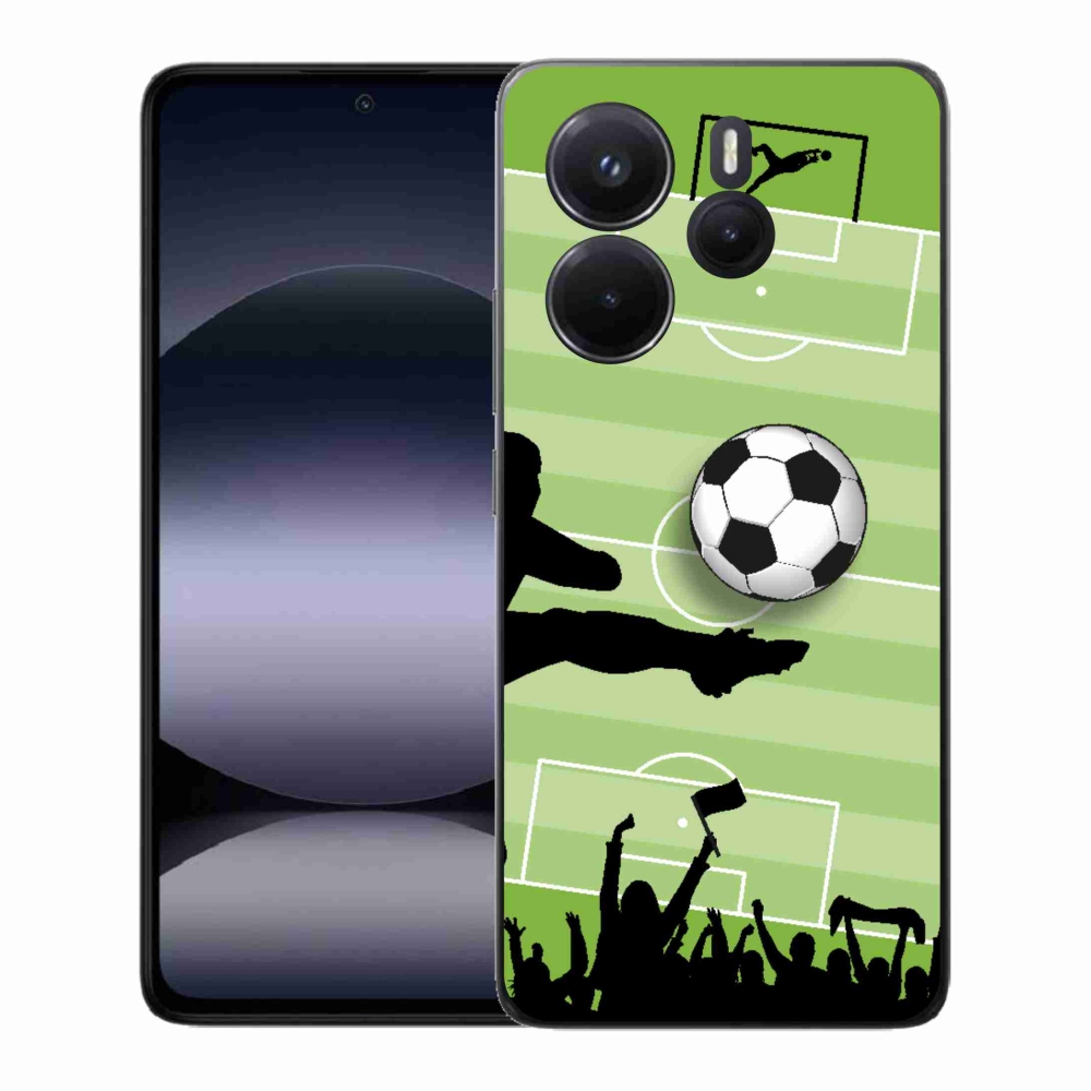 Gél borítás mmCase a Xiaomi Redmi Note 14-hez - futballpálya 3