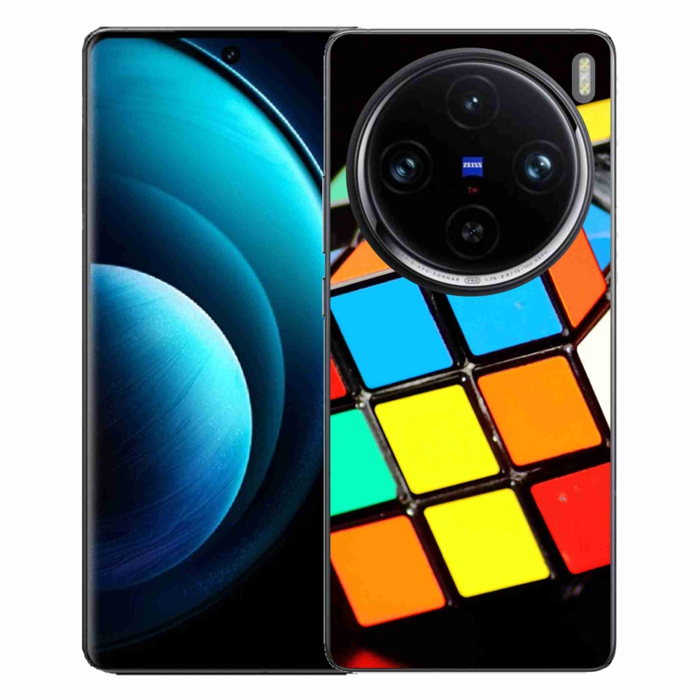 Gél tok mmCase a Vivo X100 Pro 5G-hez - Rubik-kocka