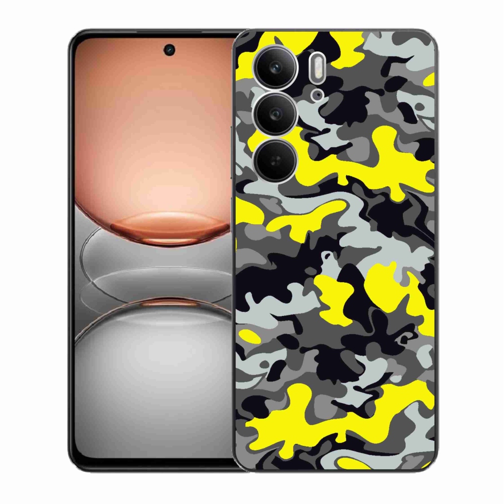 Gél borítás mmCase a Realme C75 készülékhez - terepszínű minta 6