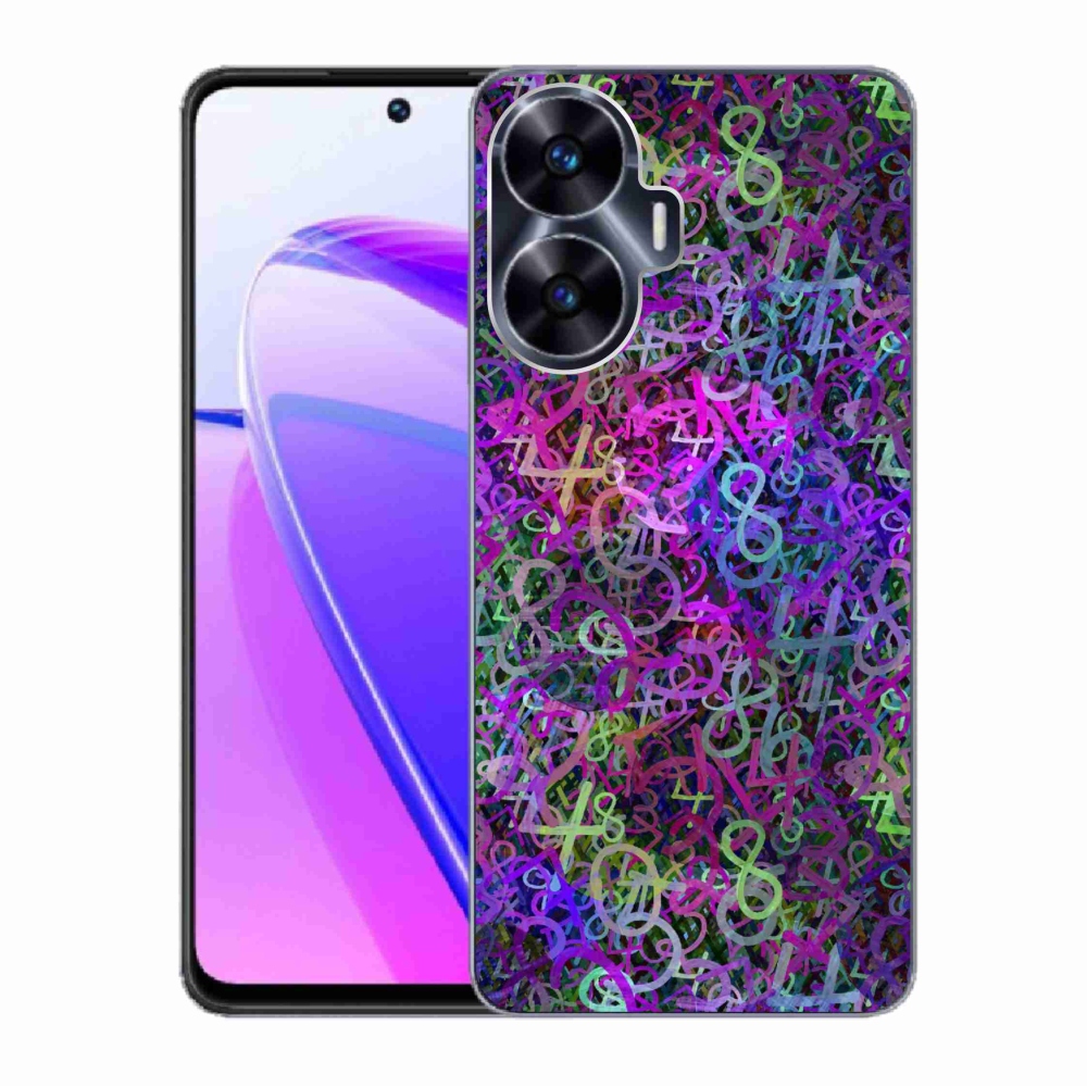 Gel Cover mmCase mmCase for Realme C55 - absztrakt motívum 25