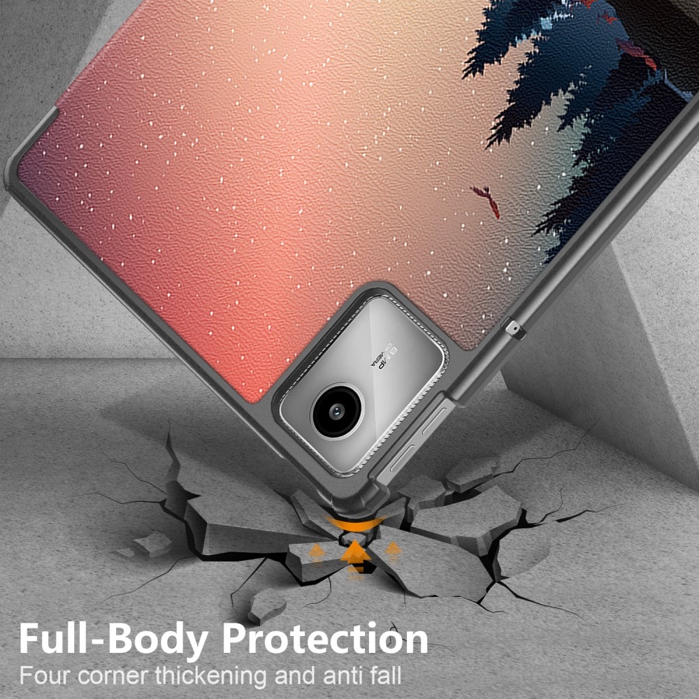 Patte intelligens záródó tok Lenovo Tab M11/Tab K11 - erdő