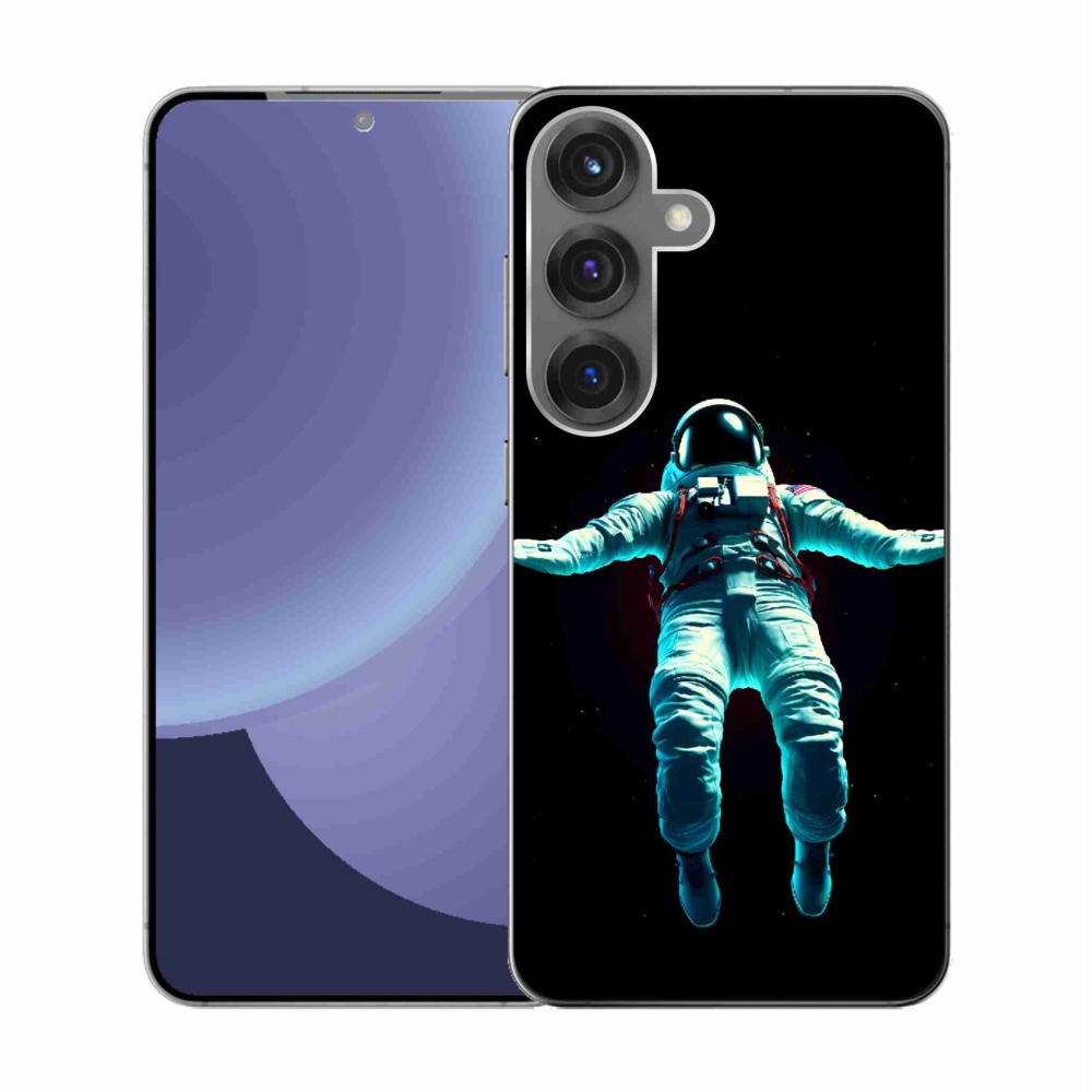 Gél borítás mmCase Samsung Galaxy S25 készülékhez - űrhajós